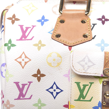 Louis Vuitton Monogram Multicolor Speedy 30 White 9 of 14