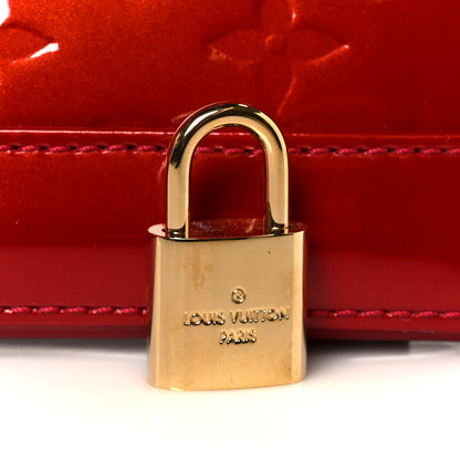 Louis Vuitton Vernis Alma BB Cherry 9 of 12