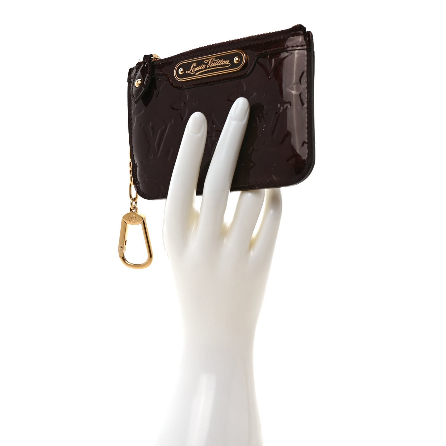 Vernis Key Pouch Amarante