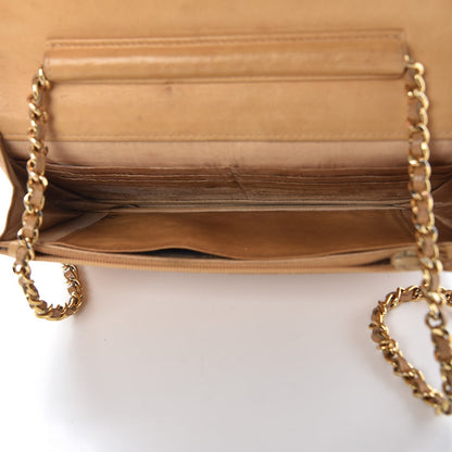 Chanel Caviar Timeless CC Wallet On Chain WOC Beige 5 of 16