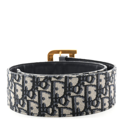 Christian Dior Oblique Diorquake Belt 75 30 Blue Multi 2 of 6
