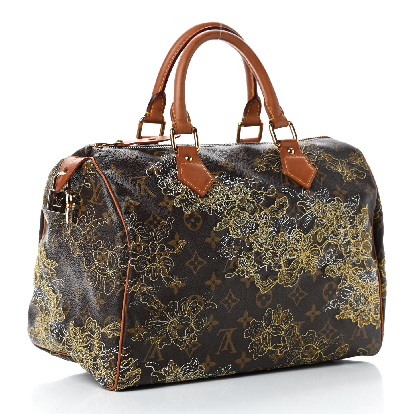 Monogram Dentelle Speedy 30 Gold