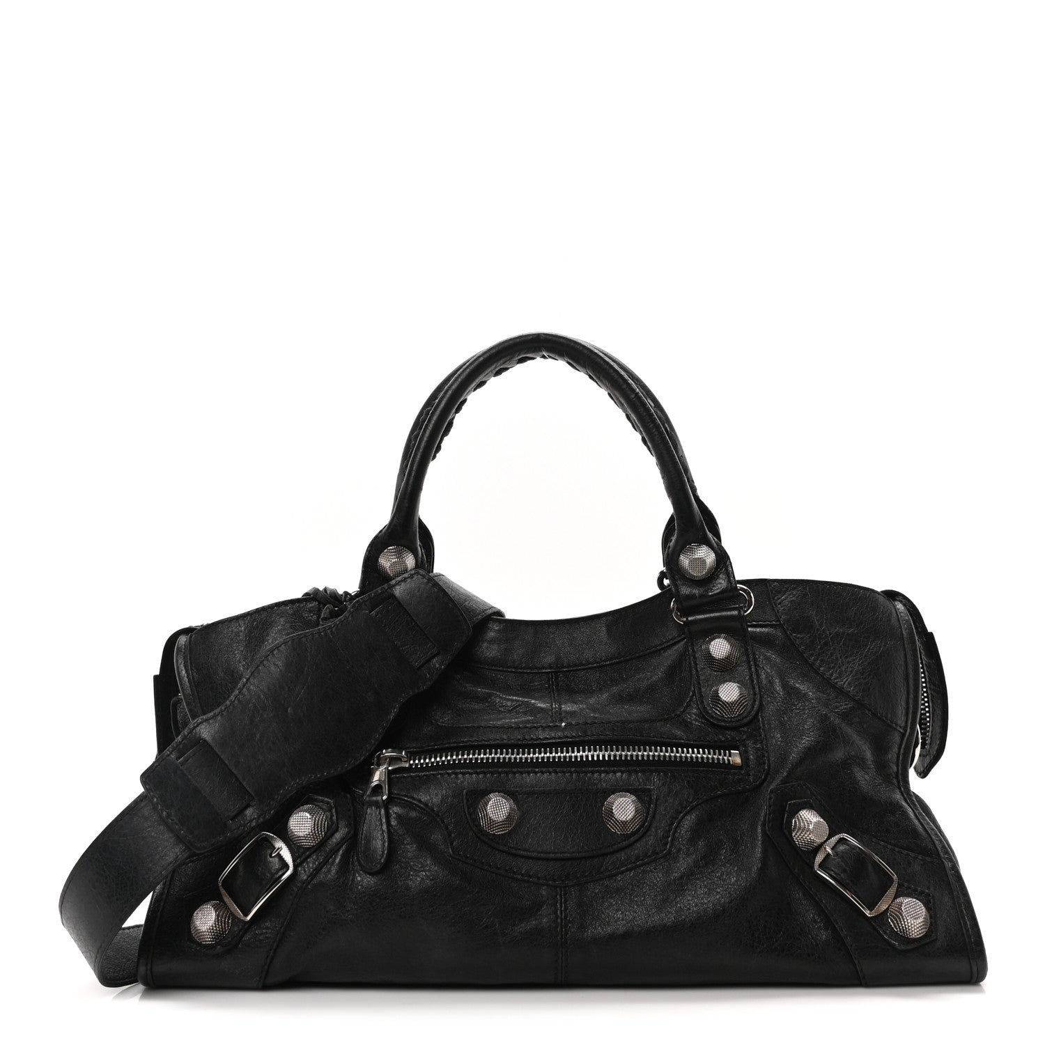 Balenciaga Agneau Giant 21 Silver Hardware Part Time Black 1 of 11