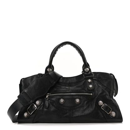 Balenciaga Agneau Giant 21 Silver Hardware Part Time Black 1 of 11