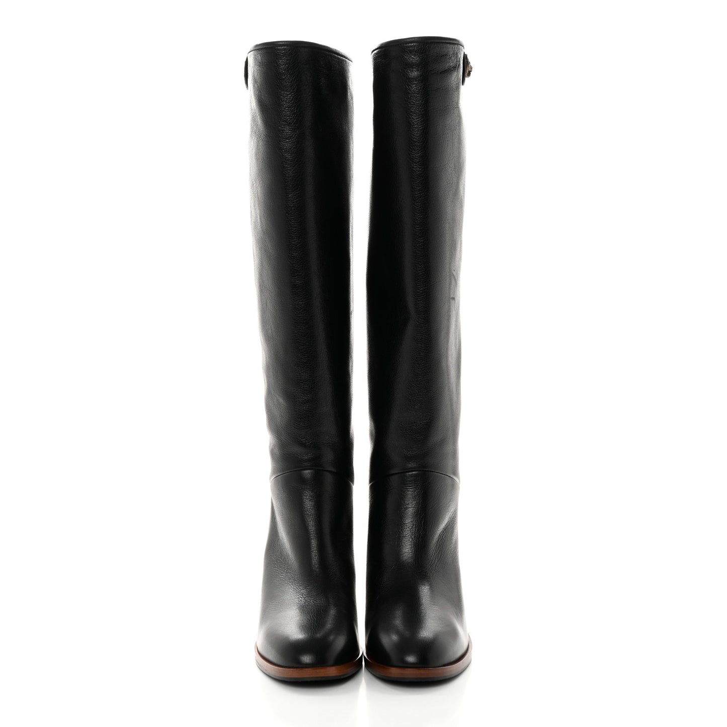 Calfskin Piuma Lux Energy High Boots 35 Black