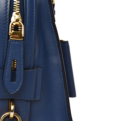 Prada Saffiano City Calfskin Medium Esplanade Bleuette 10 of 12
