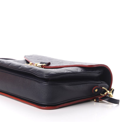 Louis Vuitton Empreinte Pochette Metis Marine Rouge 7 of 12