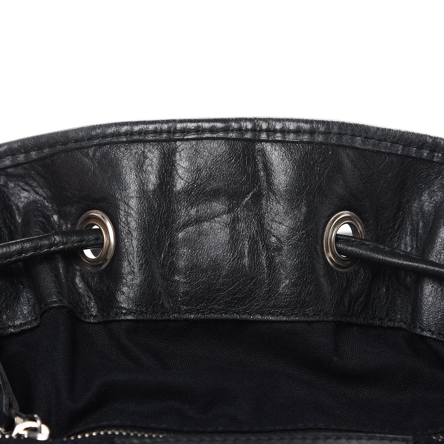 Balenciaga Agneau Giant 21 Silver Hardware Pompon Black 17 of 18