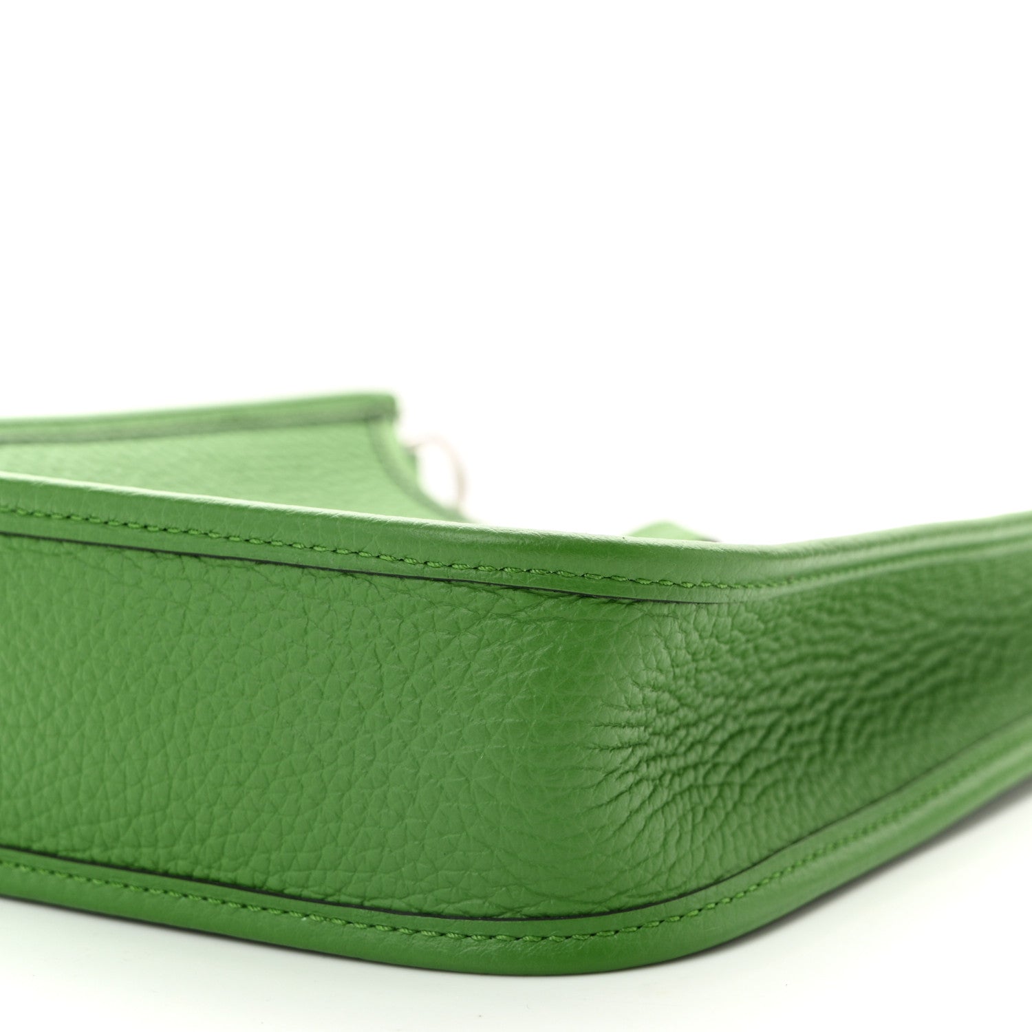 Hermes Taurillon Clemence Amazone Evelyne TPM Vert Yucca 10 of 11