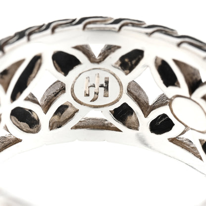 John Hardy Sterling Silver 18K Yellow Gold Batu Kawung Band Ring 54 7 6 of 6
