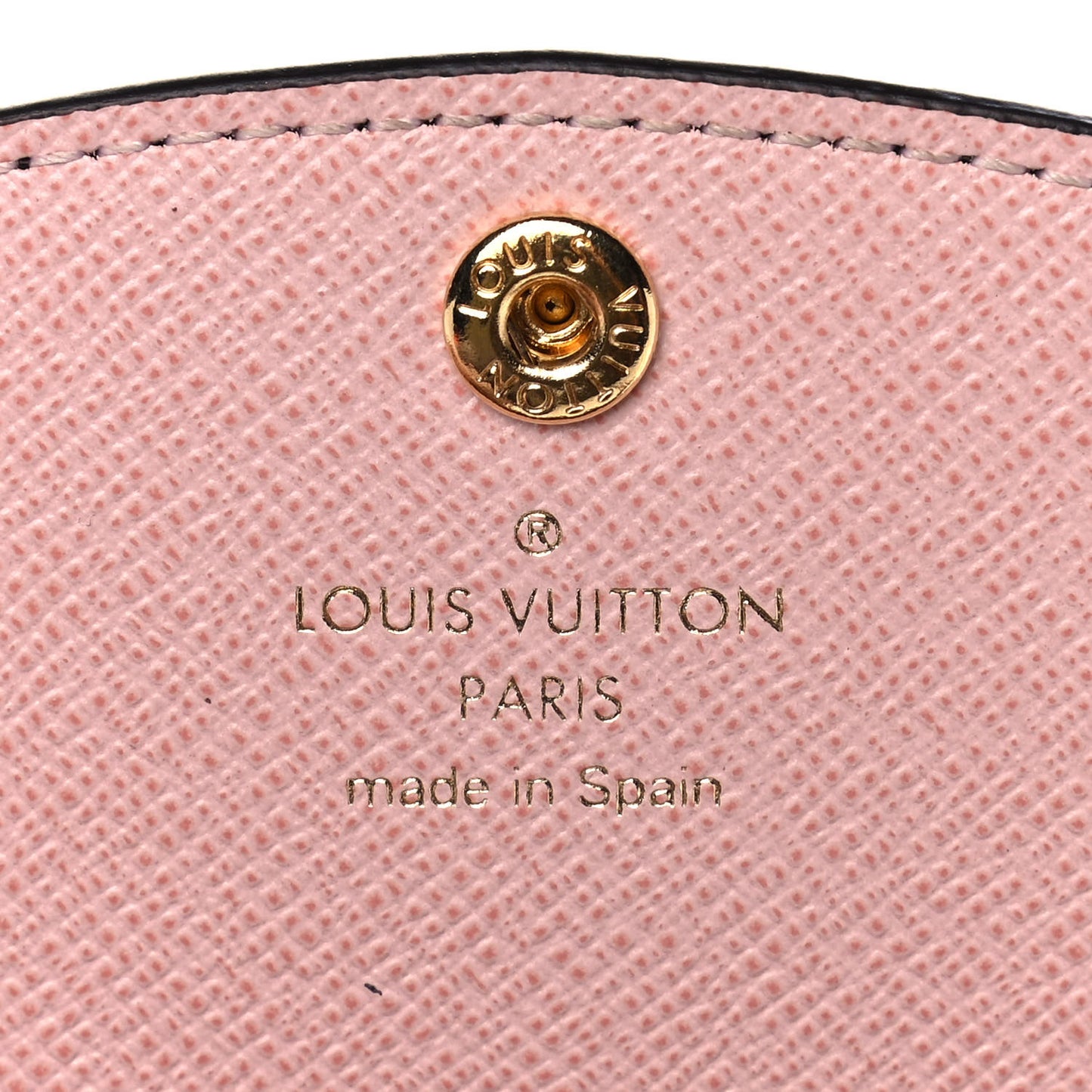 Monogram Rosalie Coin Purse Rose Ballerine