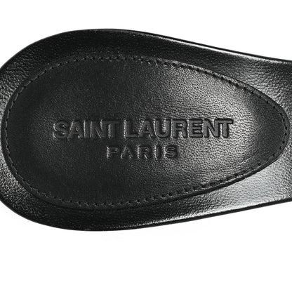 Saint Laurent Calfskin Maine Liscio Carla 60 Mules 37 Black 8 of 10