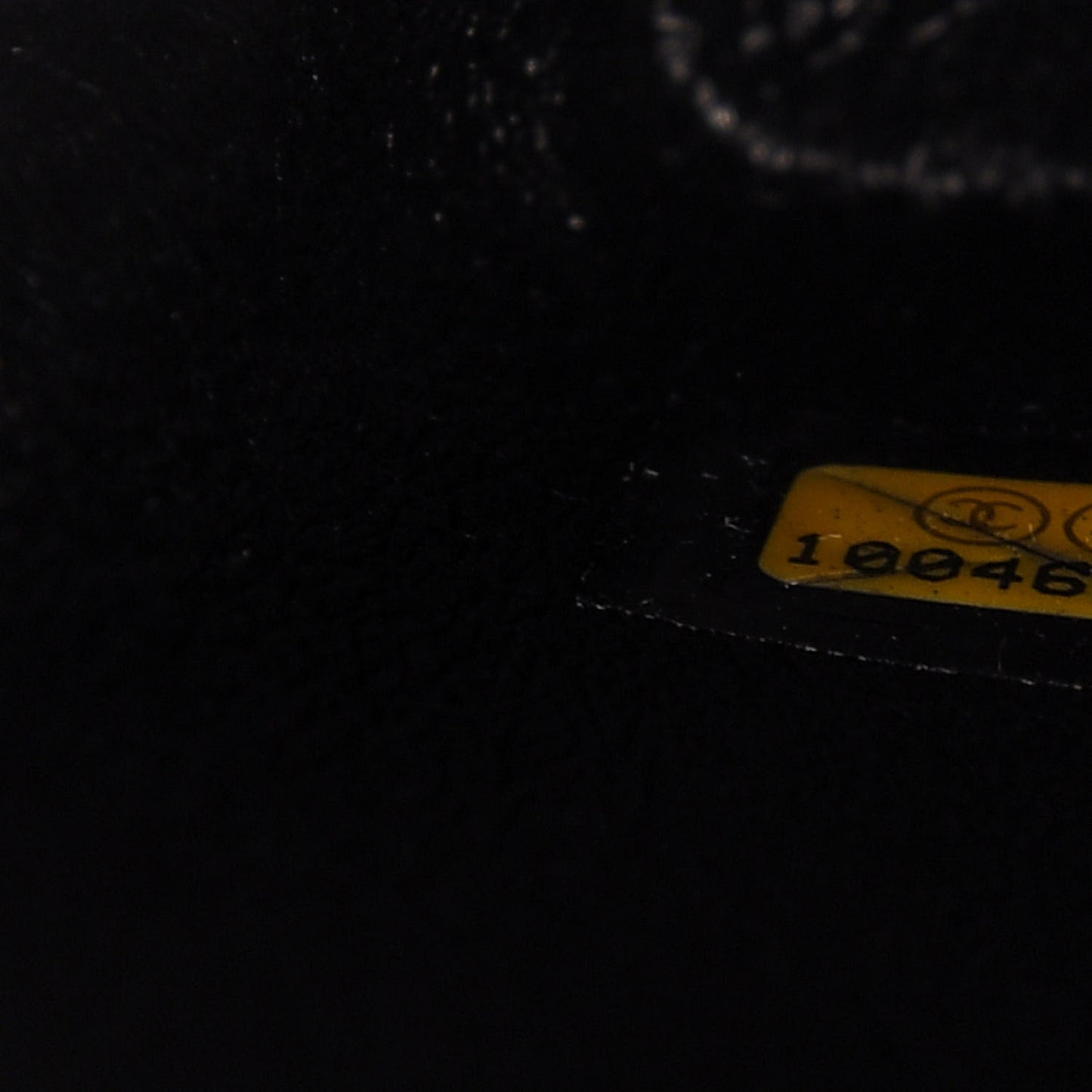 Caviar Quilted Medallion Tote Black