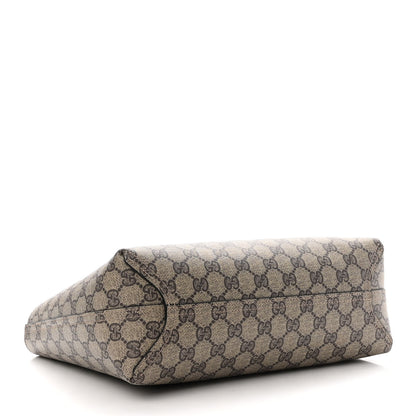 Gucci GG Supreme Monogram Small Reversible Tote Dark Brown 6 of 15