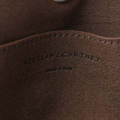 Stella McCartney Cotton Crochet Mini Falabella Tote Taupe 6 of 8