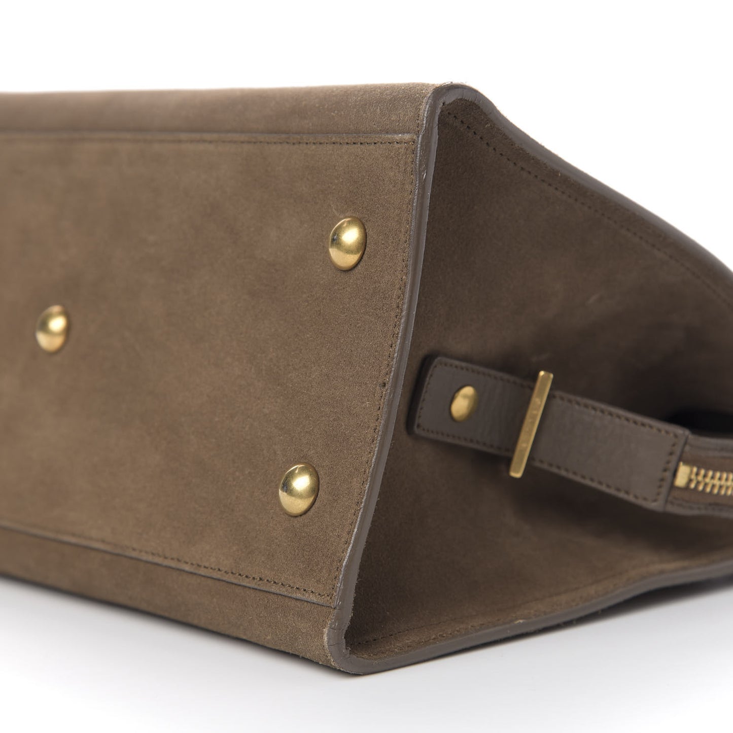 Suede Small Classic Y Cabas Fog