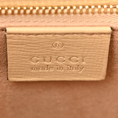 Gucci Azalea Calfskin Horsebit 1955 Shoulder Bag Bubble Tea 6 of 13