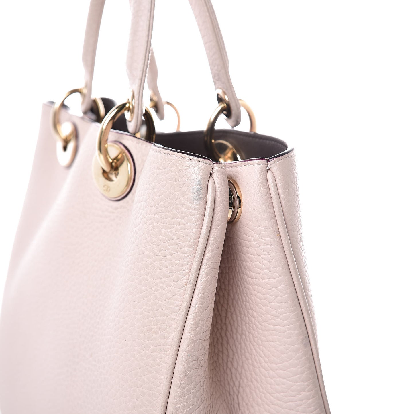 Bullcalf Medium Diorissimo Bag Rose Poudre