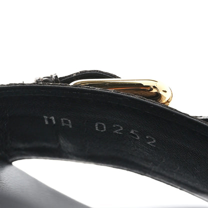 Louis Vuitton Monogram Bom Dia Mule Sandals 38 Black 6 of 8