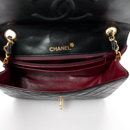Chanel Lambskin Quilted Small Single Flap Black 5 of 13