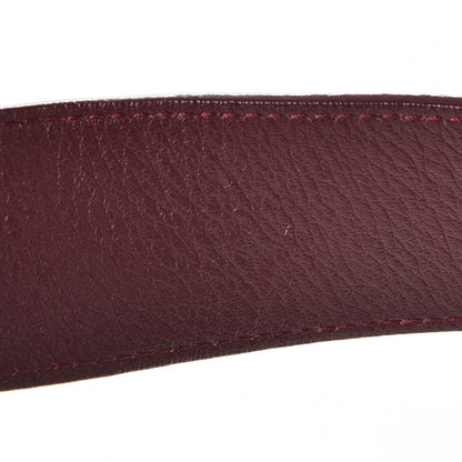 Louis Vuitton Vernis LV Facettes Belt 90 36 Rouge Fauviste 7 of 13