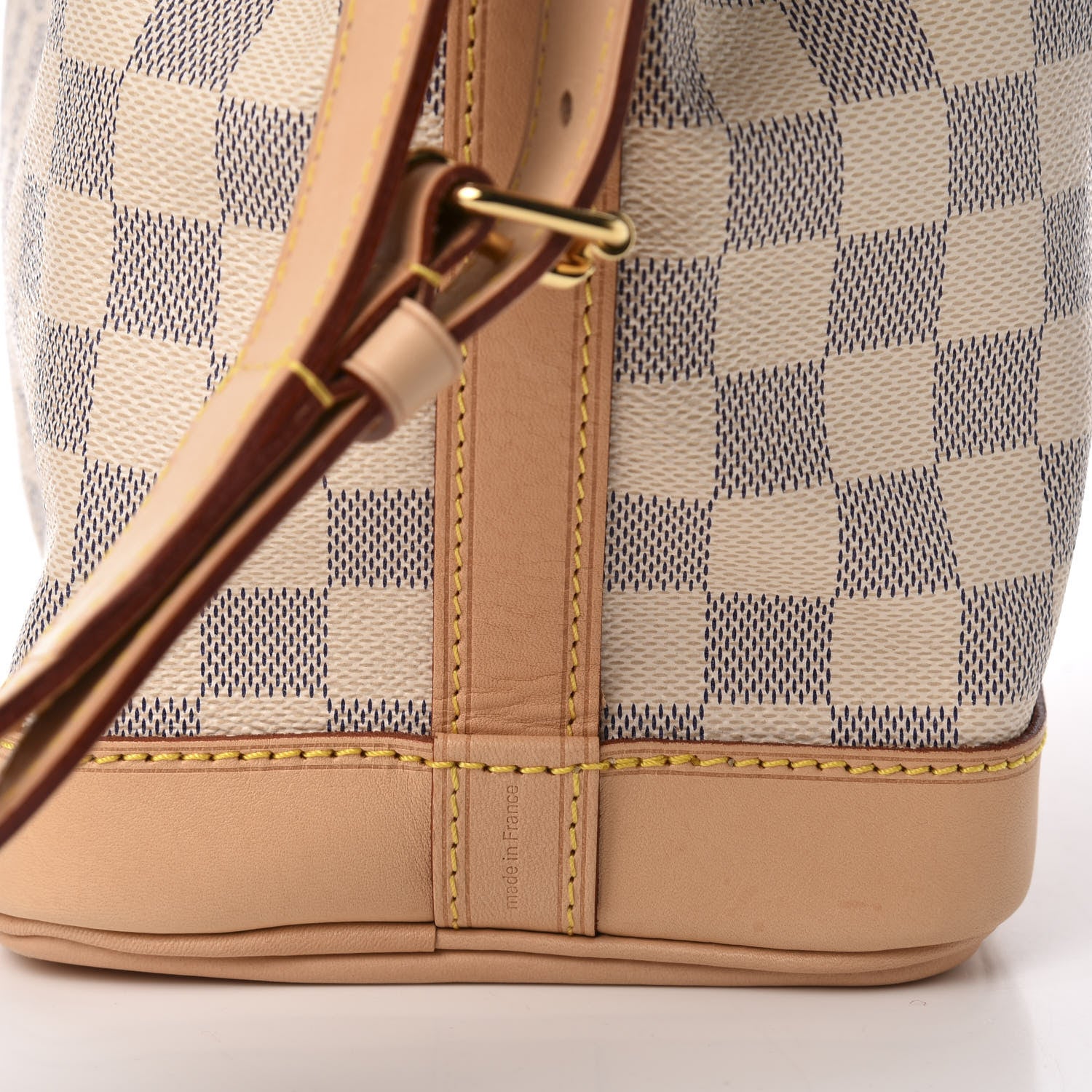 Louis Vuitton Damier Azur Noe BB 8 of 9