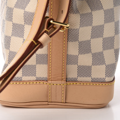 Louis Vuitton Damier Azur Noe BB 8 of 9