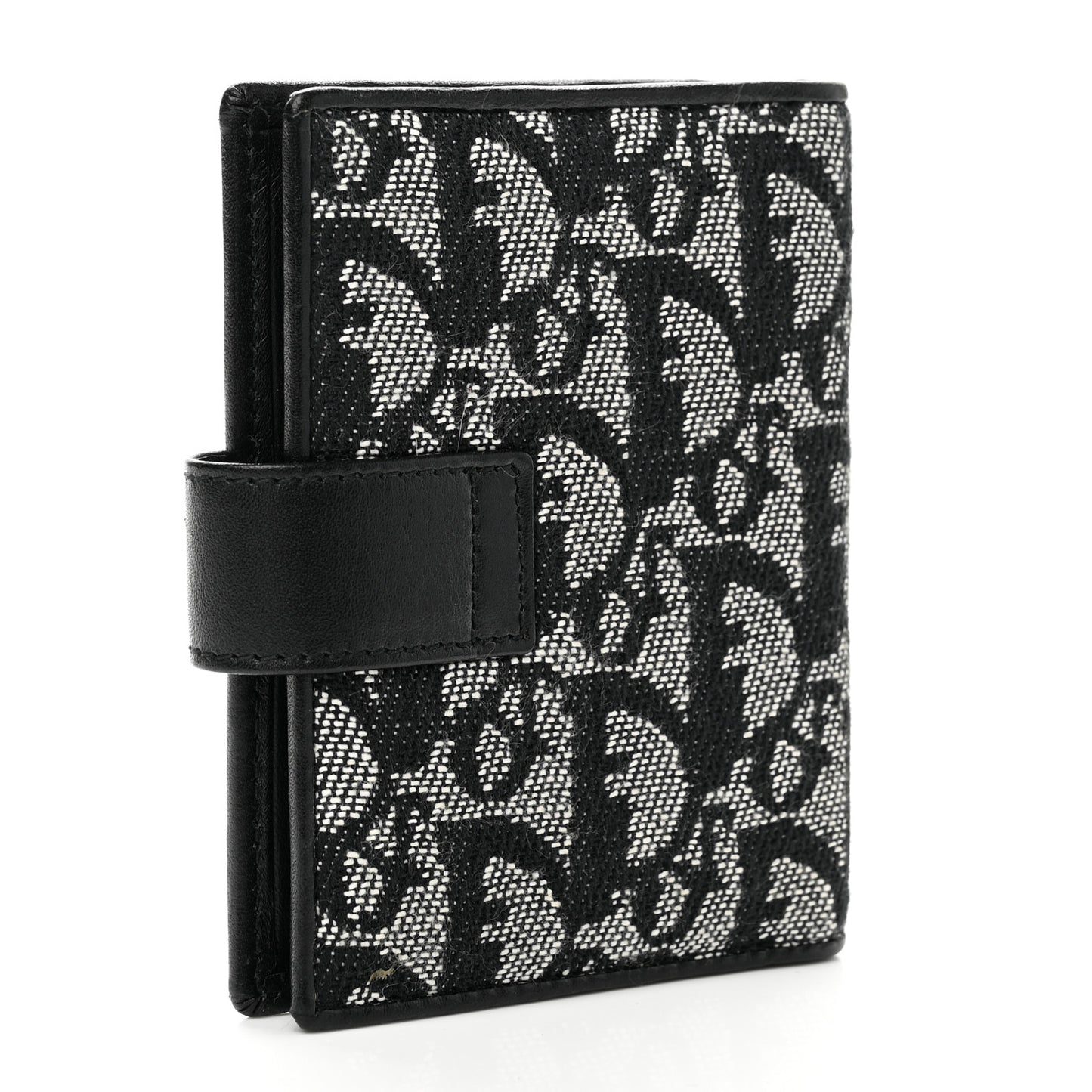 Monogram Compact Wallet Black