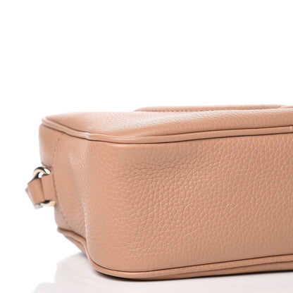 Gucci Pebbled Calfskin Small Soho Disco Bag Camelia 5 of 9