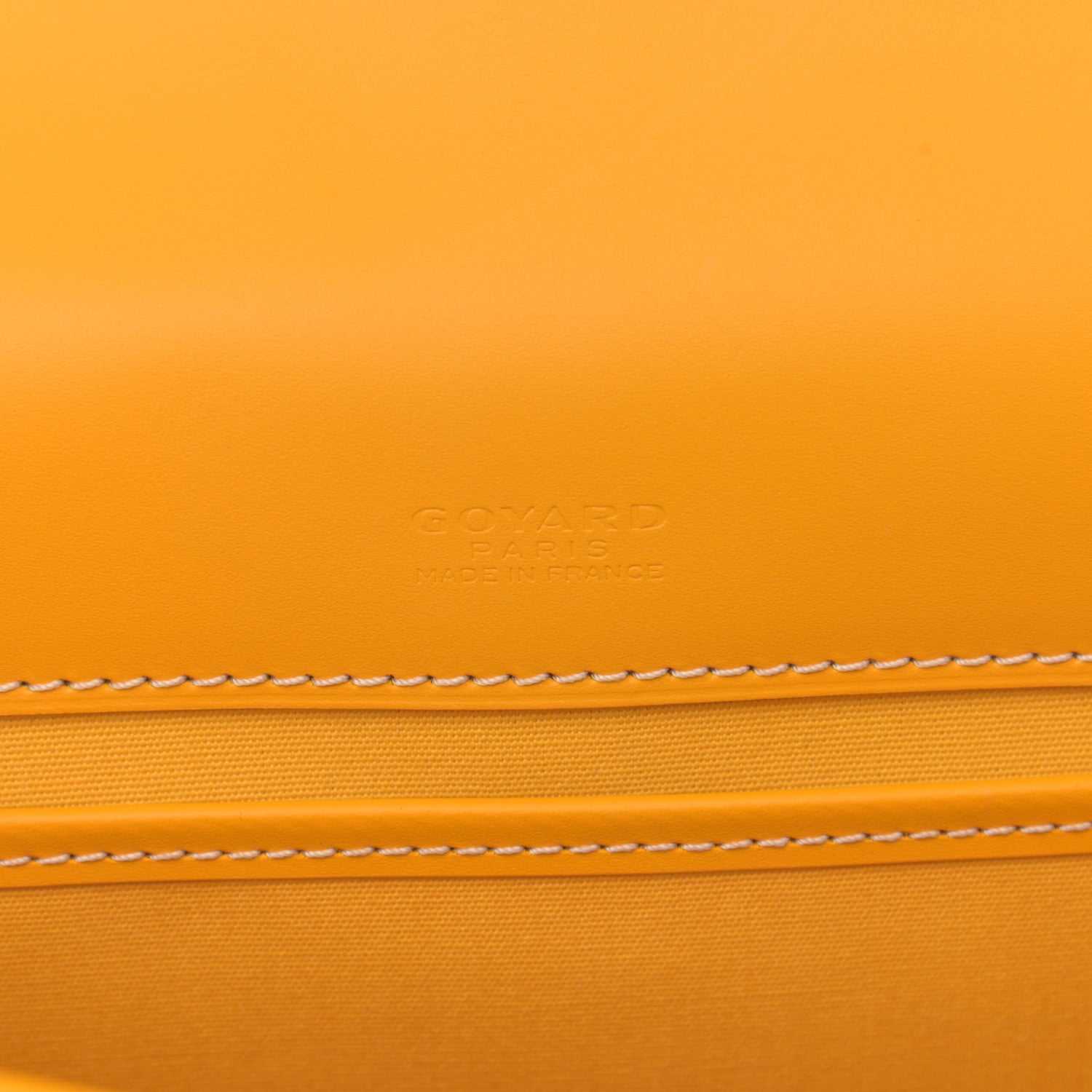 Goyard Goyardine Belvedere II PM Messenger Bag Yellow 6 of 9