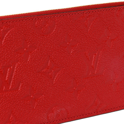 Louis Vuitton Empreinte Felicie Chain Wallet Zippered Insert Cherry 7 of 7