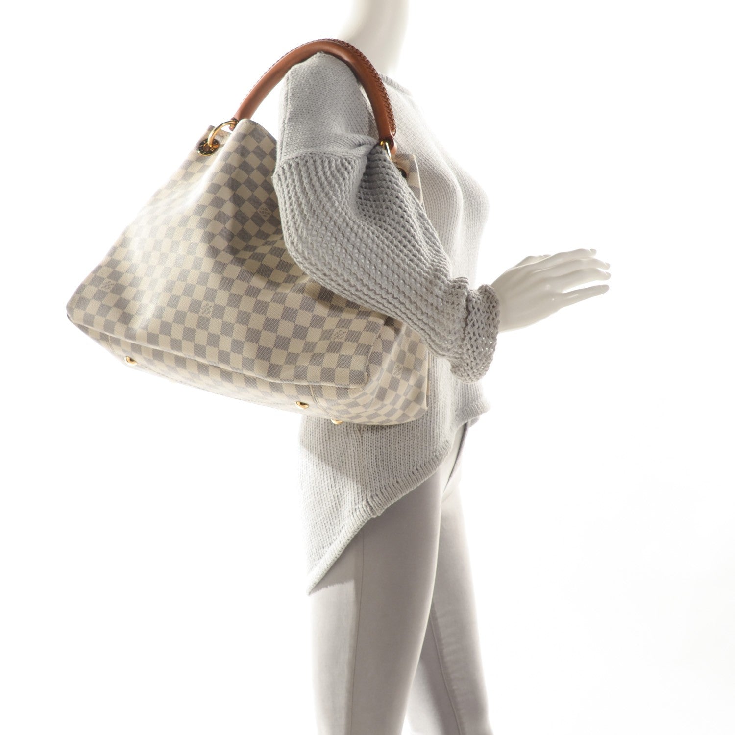 Louis Vuitton Damier Azur Artsy MM 2 of 7