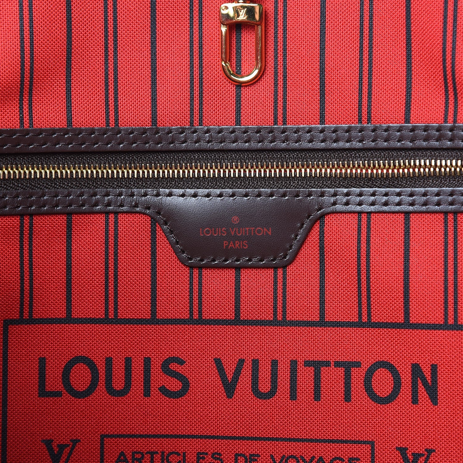 Louis Vuitton Damier Ebene Neo Neverfull GM 6 of 10