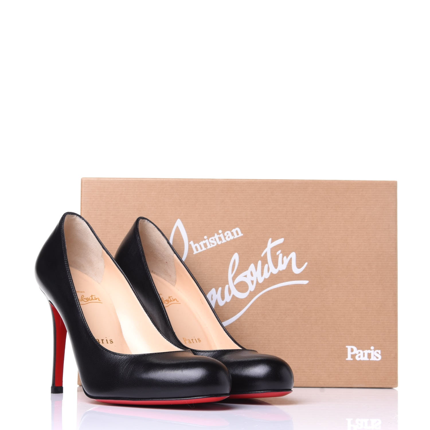 Christian Louboutin Kid Simple 100 Pumps 35.5 Black 10 of 10