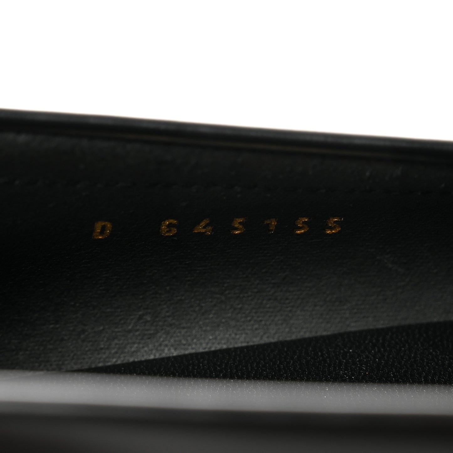 Shiny Calfskin CC Loafers 40 Black White