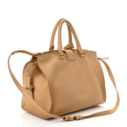 Saint Laurent Calfskin Small Classic Y Cabas Light Beige 2 of 11