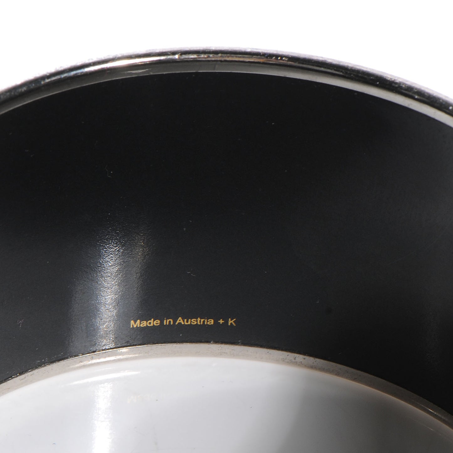 Enamel Printed Recherche H Extra Wide Bracelet 70