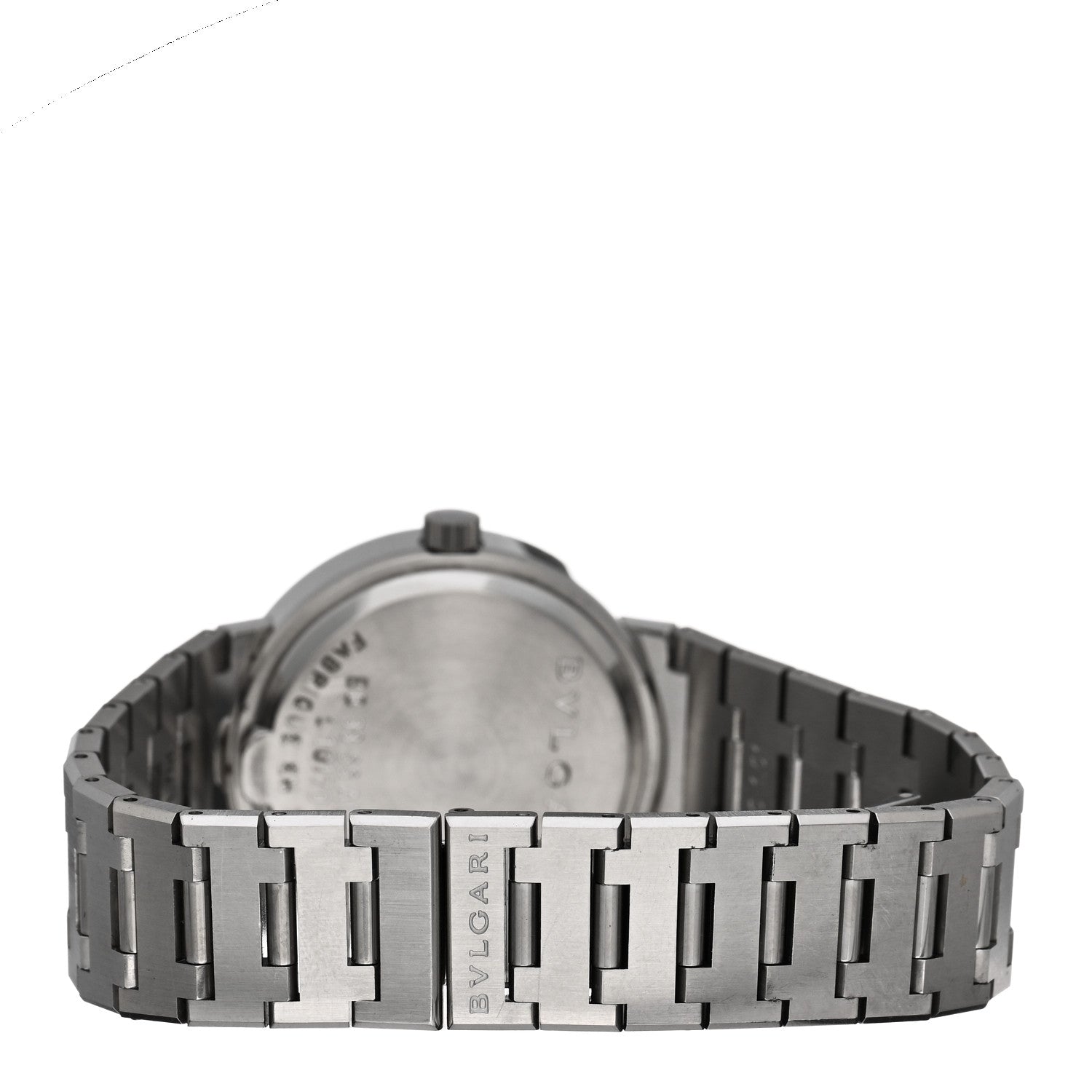 Bulgari Stainless Steel 33mm Automatic Watch Black 3 of 5