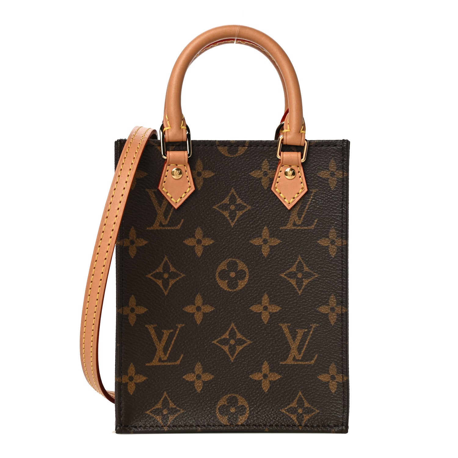 Louis Vuitton Monogram Petit Sac Plat 1 of 9