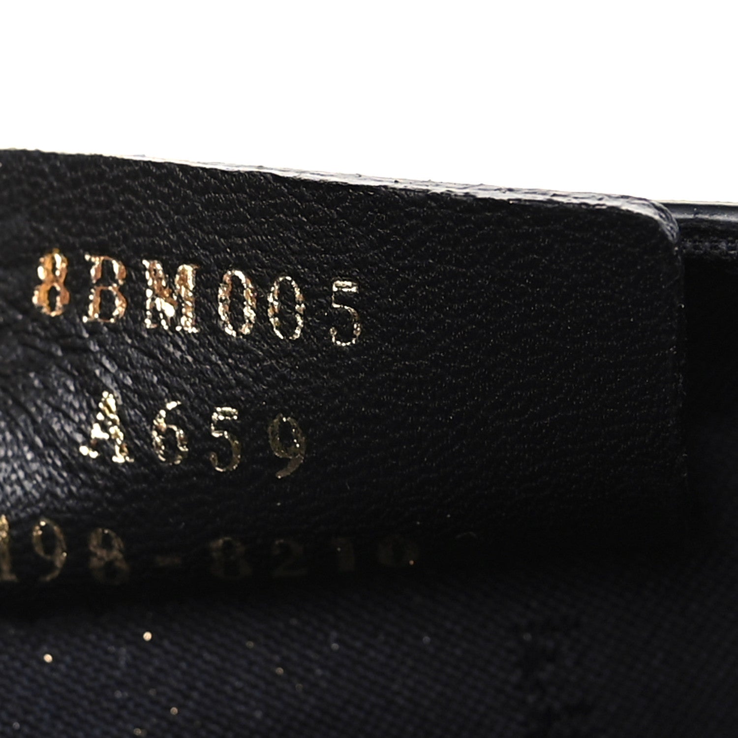 Fendi Vitello Liberty F is Fendi Bi-Color FF 1974 Embossed Envelope Belt Bag Maya Black 7 of 9