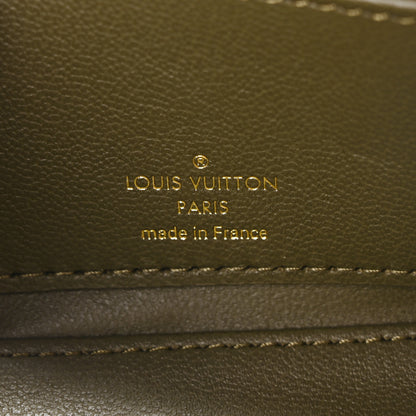 Louis Vuitton Lambskin Embossed Monogram Vanity PM Cream 7 of 11
