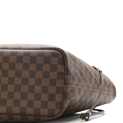 Louis Vuitton Damier Ebene Neo Neverfull MM Rose Ballerine 12 of 18