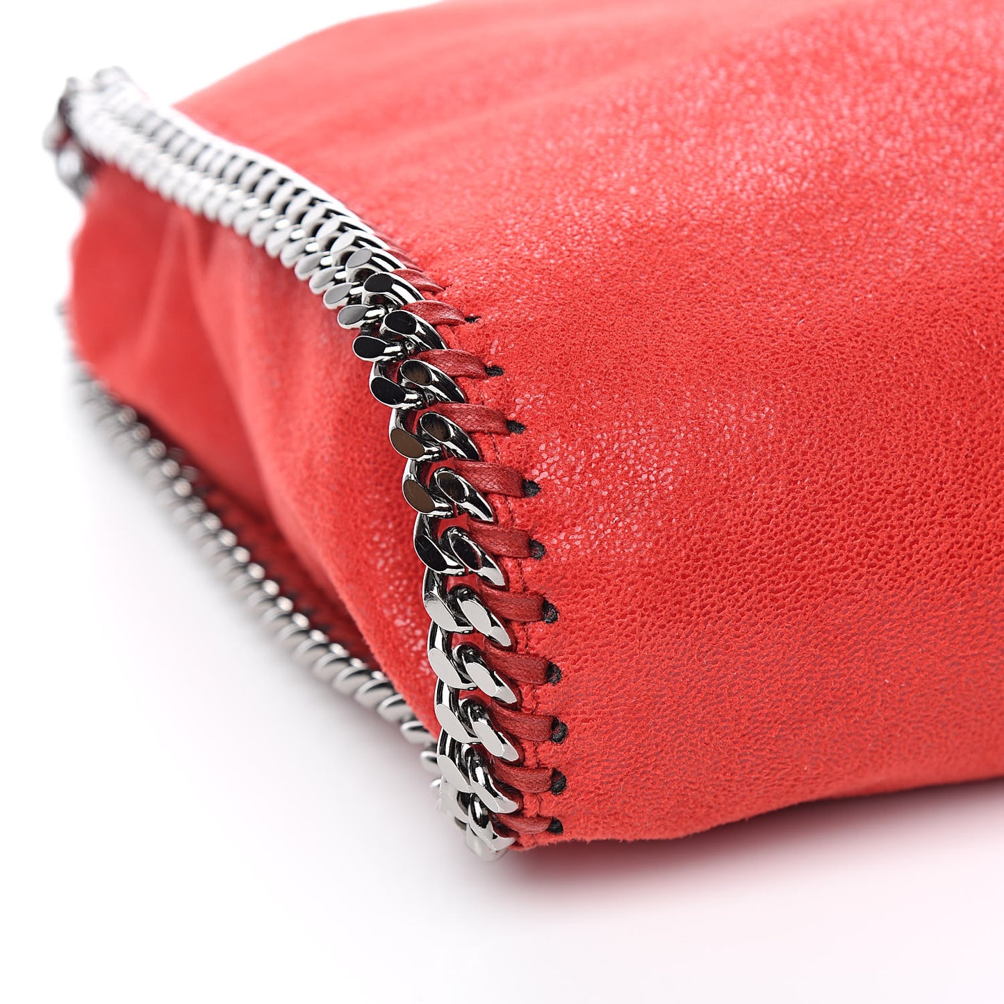Shaggy Deer Falabella Fold Over Tote Flame