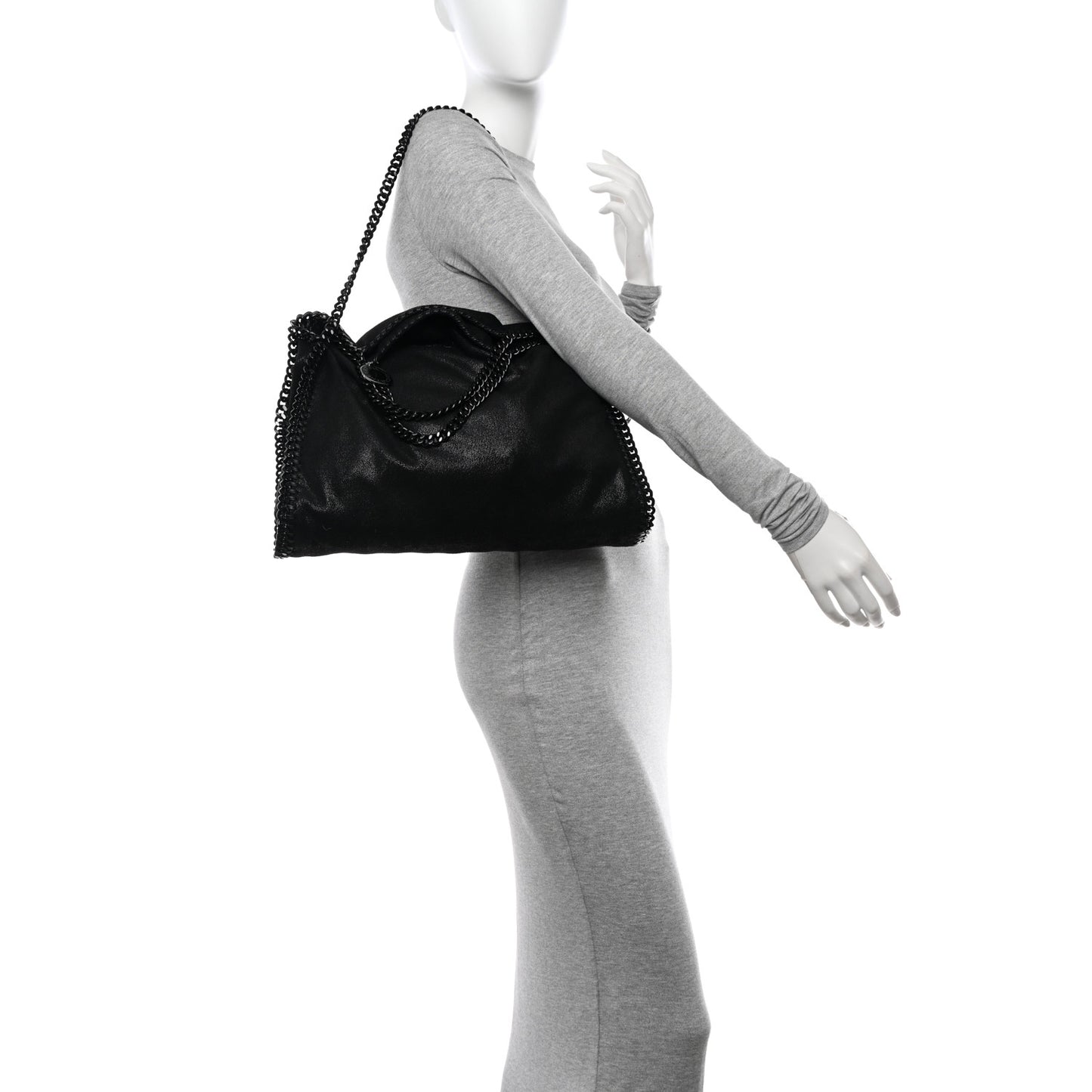 Shaggy Deer Healing Power of Horses Falabella Fold Over Tote Black