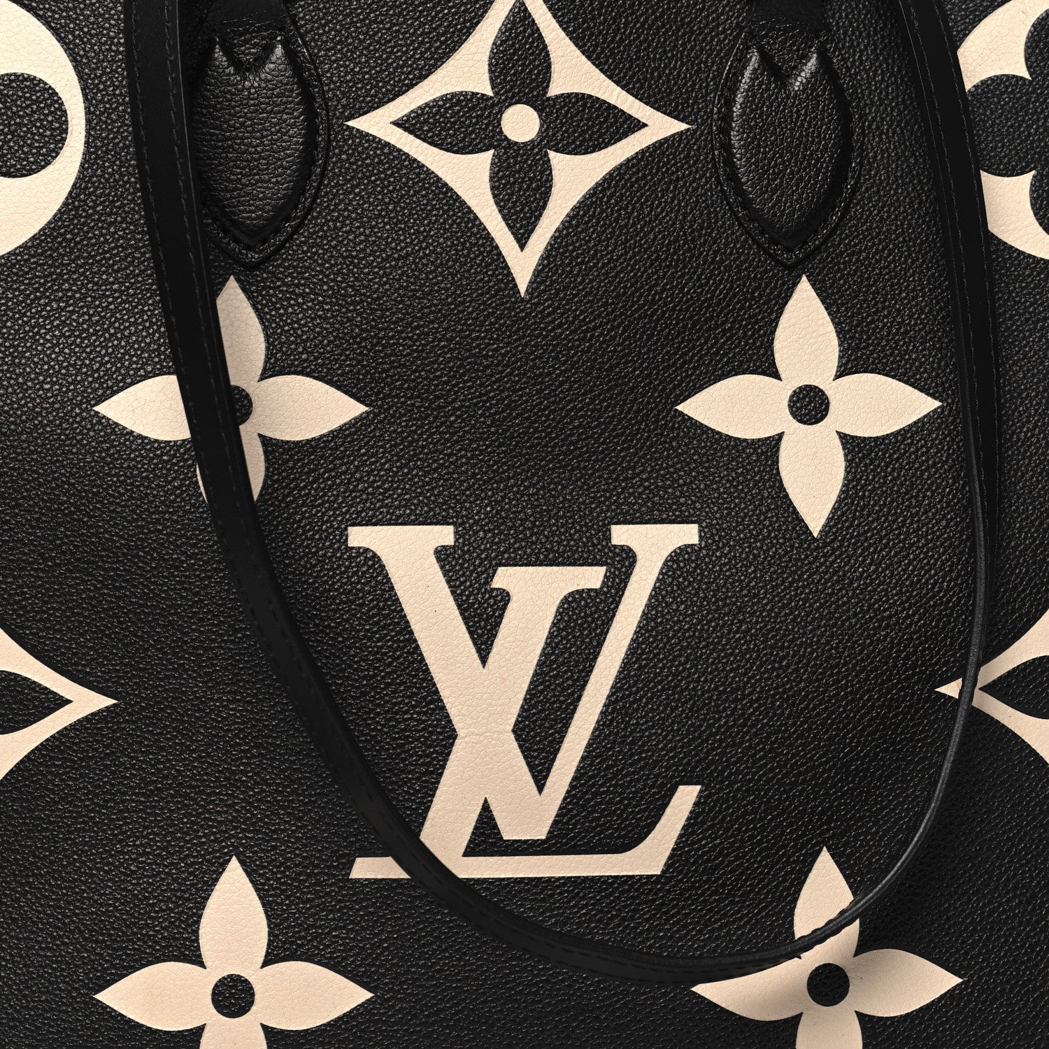 Louis Vuitton Empreinte Monogram Giant Onthego GM Black Beige 7 of 9