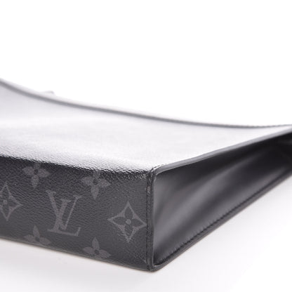 Louis Vuitton Monogram Eclipse Pochette Voyage MM 6 of 9