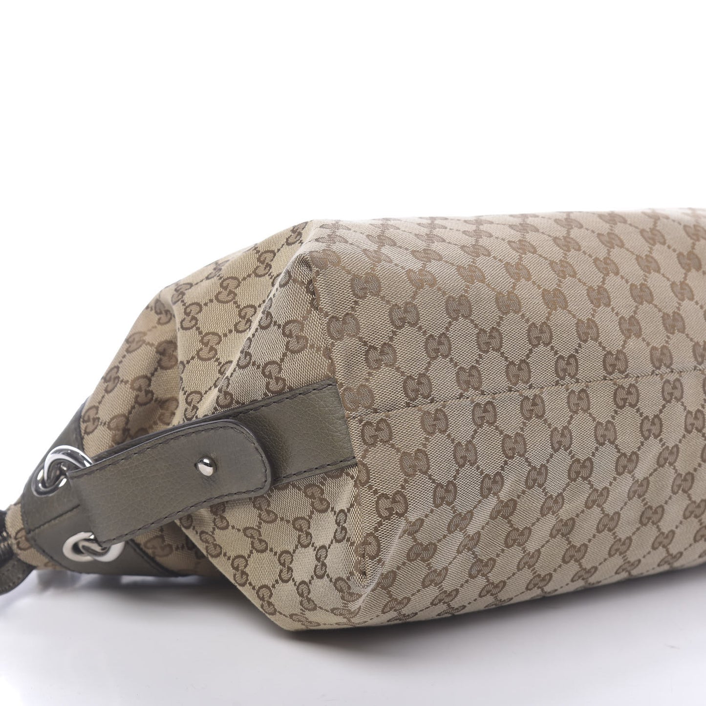 Monogram Bamboo Bar Medium Tote Olive