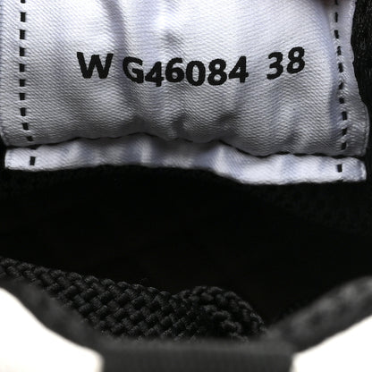 Chanel Cotton Womens CC Sneakers 38 White Black 8 of 10
