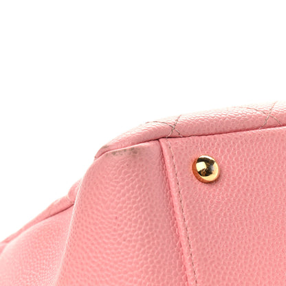Chanel Caviar Quilted Petit Timeless Shopping Tote PTT Pink 17 of 18