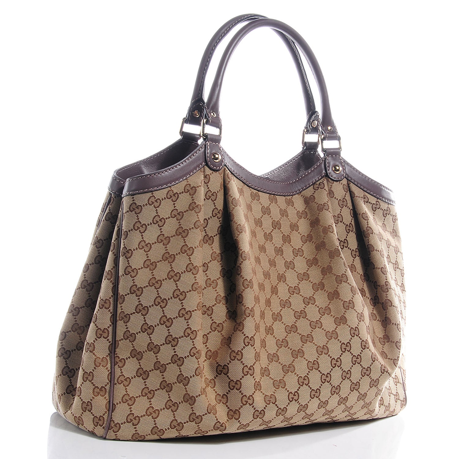 Gucci Monogram Large Sukey Tote Mauve 3 of 8